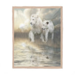 A New Beginning Art Fleece Blanket