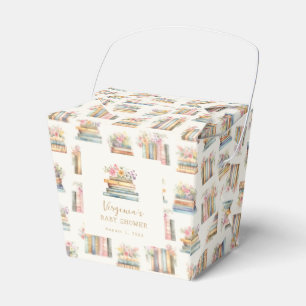 A New Chapter Baby Shower Favor Boxes