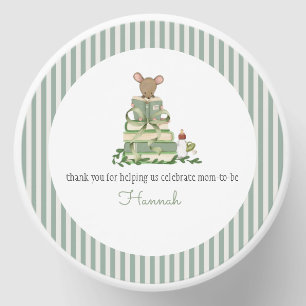 A New Chapter Baby Shower  Mini Candle Favors