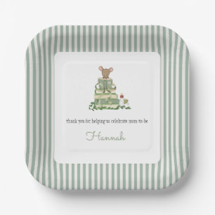 A New Chapter Baby Shower Paper Plates