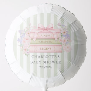 A New Chapter Begins Baby Shower Balloon