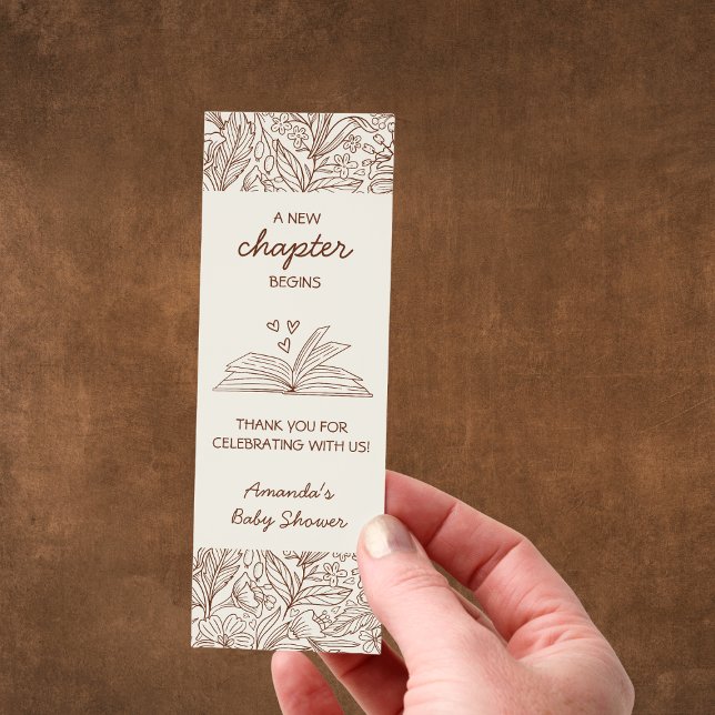 A New Chapter Begins Baby Shower Book Lover Bookmarks (A New Chapter Begins Baby Shower Book Lover Bookmarks)