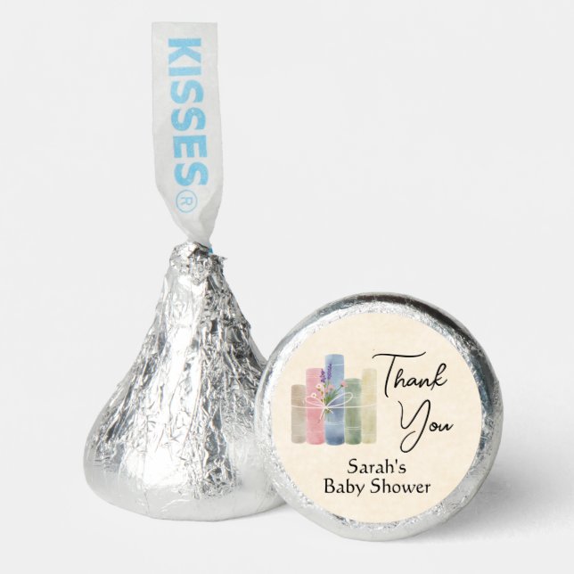 A New Chapter Begins Baby Shower Hershey®'s Kisses® (Front)