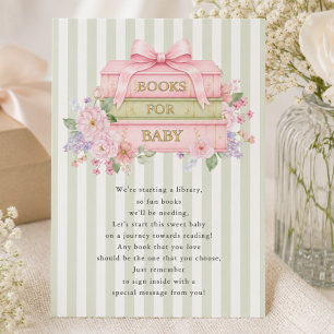 A New Chapter Begins Books for Baby Card