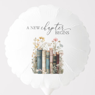 A New Chapter Begins Bridal Shower Balloon