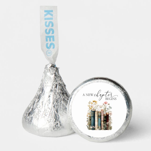 A New Chapter Begins Bridal Shower  Hershey®'s Kisses® (Front)