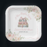 A New Chapter Begins Bridal Shower  Paper Plates<br><div class="desc">Welcome a new beginning in style with A New Chapter Begins Bridal Shower Paper Plates! These beautifully designed plates add a special touch to your bridal shower while keeping things convenient and mess-free. Made from durable, high-quality paper, they are perfect for serving appetizers, desserts, or even a full meal. Personalize...</div>