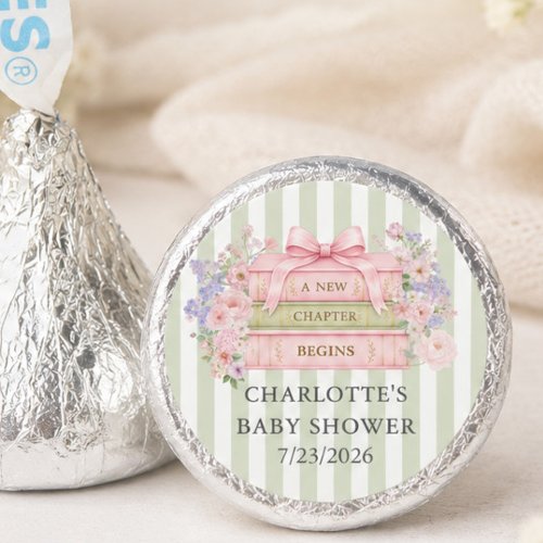 A New Chapter Begins Chocolate Kiss Favor