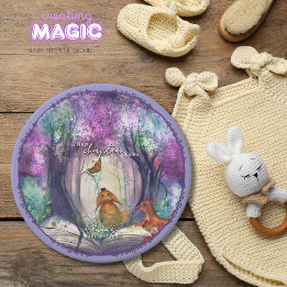  A New Chapter Begins I Storybook Baby shower Paper Plates
