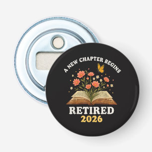 A New Chapter Begins Retired 2026 Bottle Opener