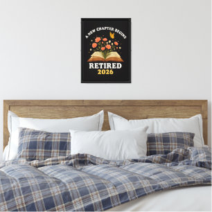 A New Chapter Begins Retired 2026 Canvas Print
