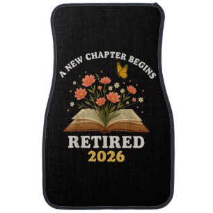 A New Chapter Begins Retired 2026 Car Floor Mat