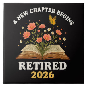 A New Chapter Begins Retired 2026 Ceramic Tile