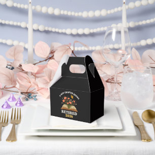 A New Chapter Begins Retired 2026 Favor Boxes