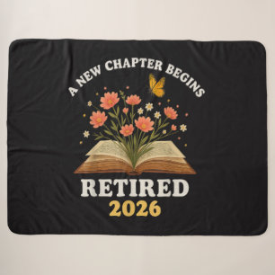 A New Chapter Begins Retired 2026 Sherpa Blanket