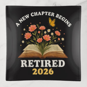 A New Chapter Begins Retired 2026 Trinket Tray