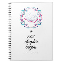 A New Chapter Begins Spiral Notebook