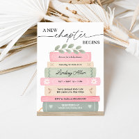 A New Chapter Begins Storybook Baby Shower