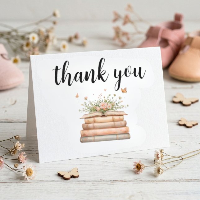 A New Chapter Begins Thank You Card - Folded (Creator Uploaded)