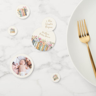 A New Chapter Books Baby Shower Confetti
