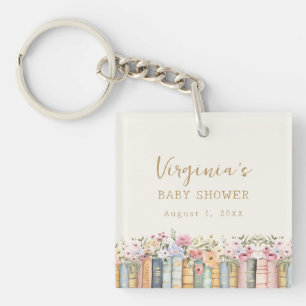 A New Chapter Books Baby Shower Keychain