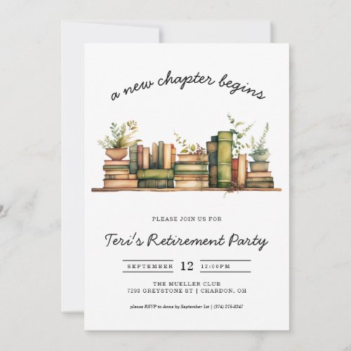 A New Chapter Books Retirement Party