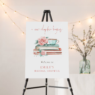 A New Chapter Books Welcome To Bridal Shower Foam Board
