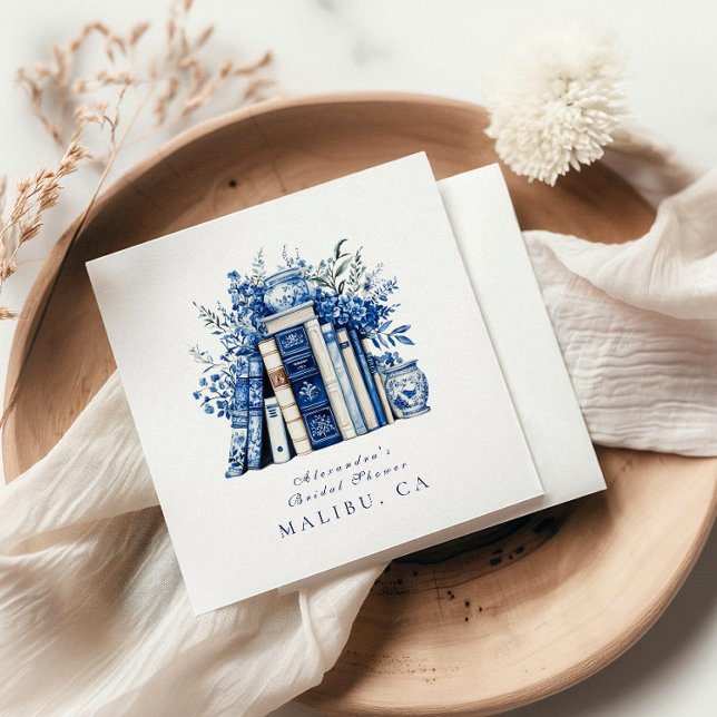 A New Chapter Bridal Shower Napkins (Creator Uploaded)