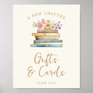 A New Chapter Wildflower Books Poster