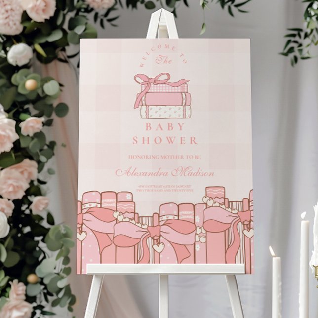  A New Chapter Will Soon Begin  Baby Shower Foam Board (Creator Uploaded)