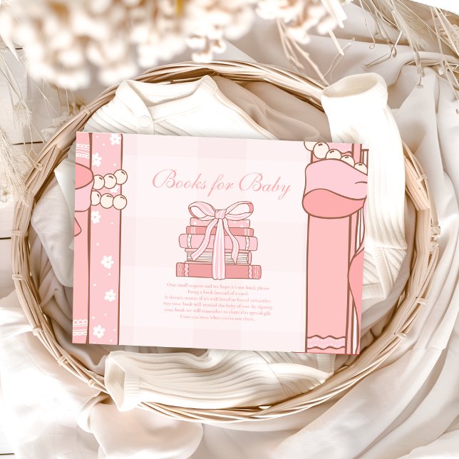  A New Chapter Will Soon Begin  Books for Baby  Enclosure Card (Creator Uploaded)