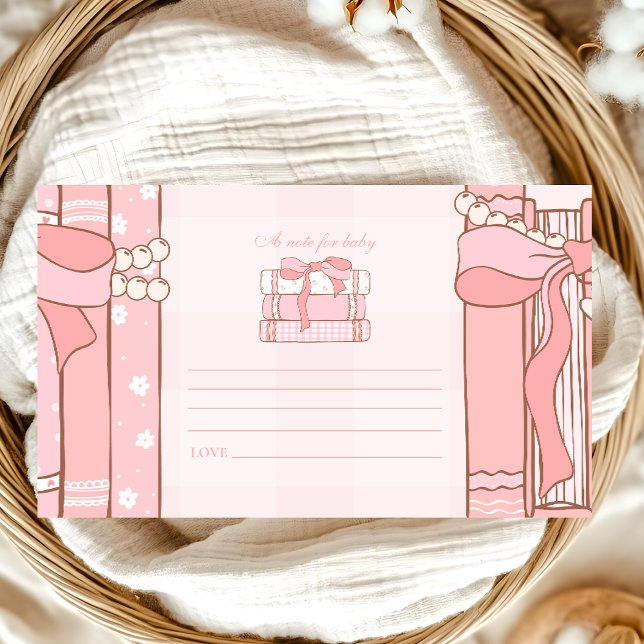  A New Chapter Will Soon Begin Note for Baby Enclosure Card (Creator Uploaded)