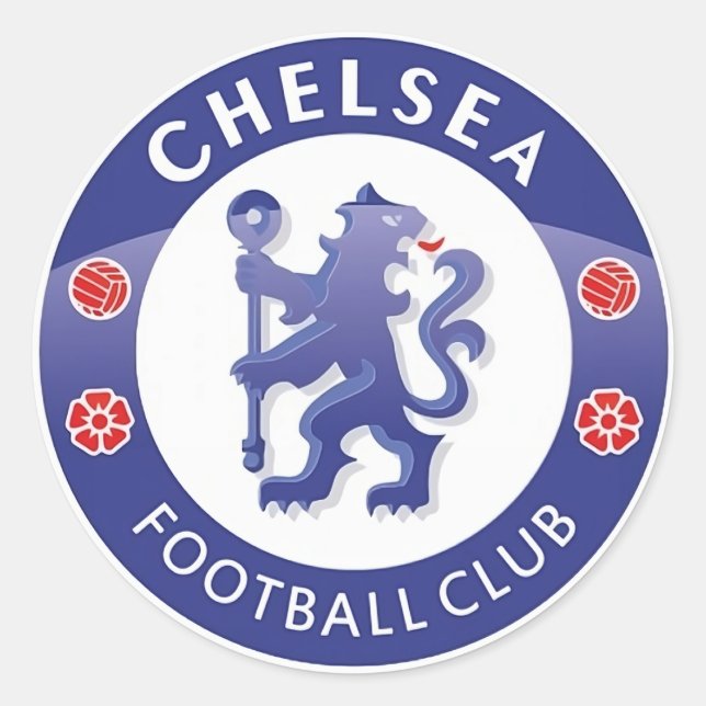 A New Chelsea Design  Classic Round Sticker (Front)