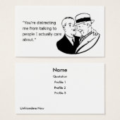 A New Conversation Partner (Front & Back)