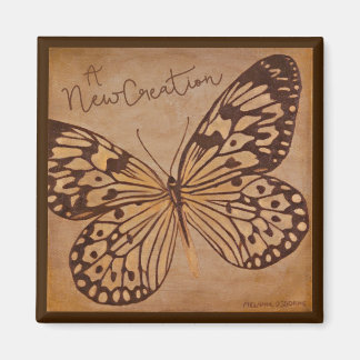 A New Creation Butterfly Fridge Magnet