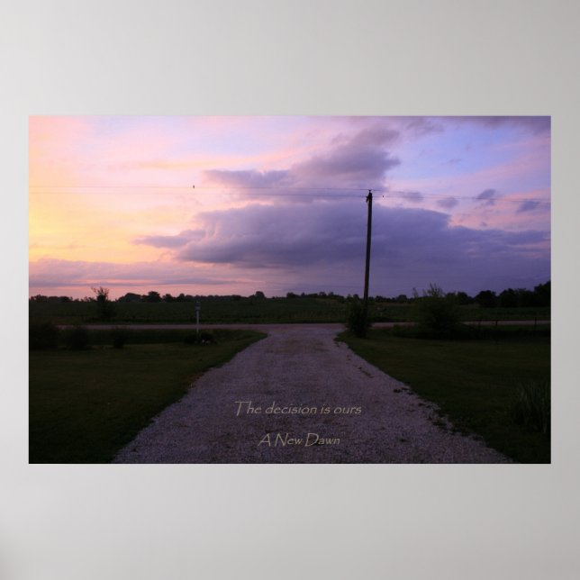 A New Dawn Poster (Front)