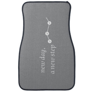 A New Day New Step Modern Car Floor Mat