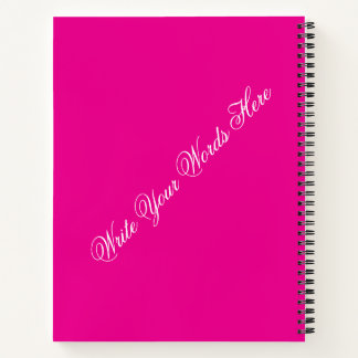 A New Day New Step Modern Notebook