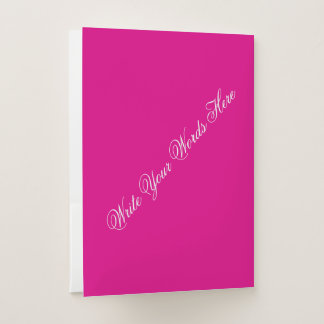 A New Day New Step Modern Pocket Folder
