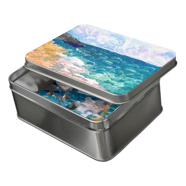“A New Day” Seascape 60 piece puzzle (Lid Open)