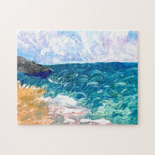 A New Day Seascape puzzle 110 pieces