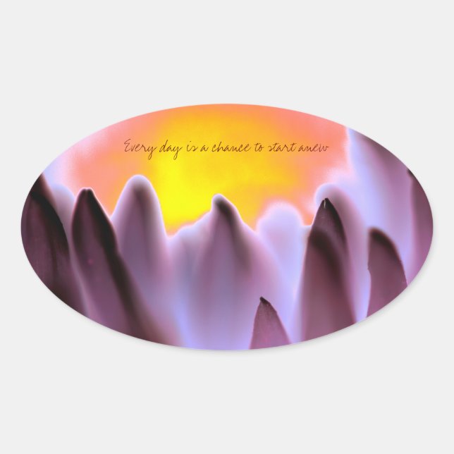 A New Day Sticker (Front)