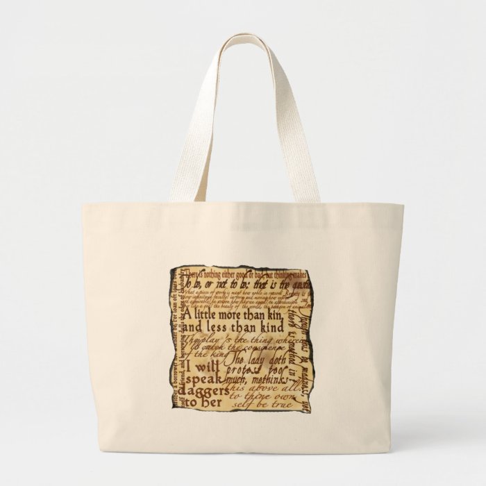 A New Drama   Hamlet Tote Tote Bags