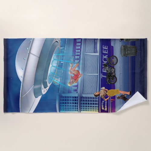 A New Flight Attendant Beach Towel