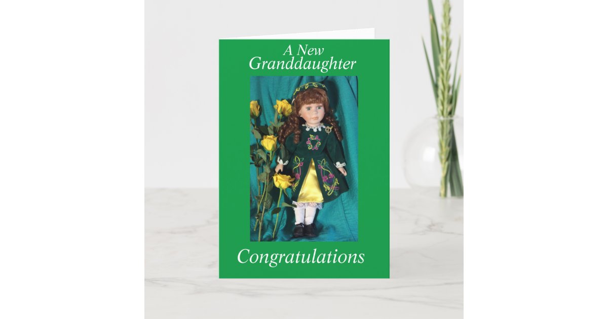 a-new-granddaughter-card-zazzle