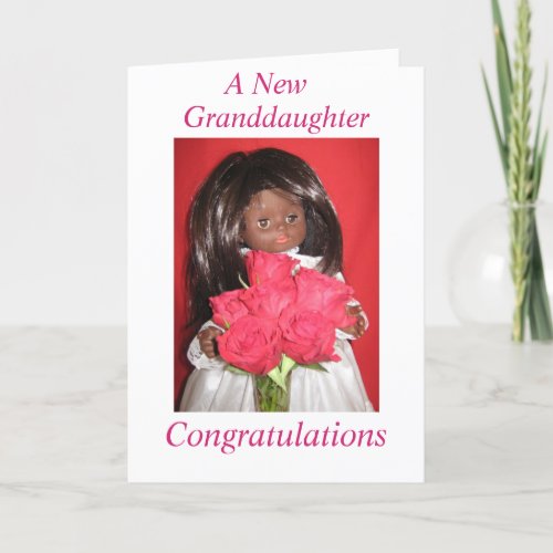 A New granddaughter Card