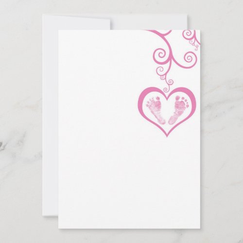 A new heart to love, girl invitation