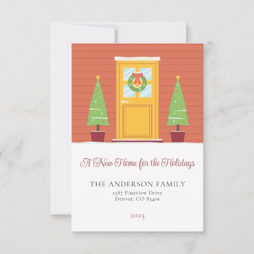 A New Home for the Holidays Christmas Card