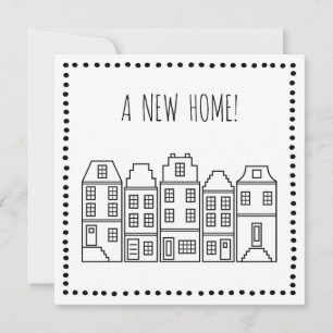 A New Home! Greeting Card