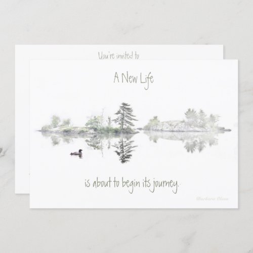 A New Life A journey is about to begin_Loons Invitation